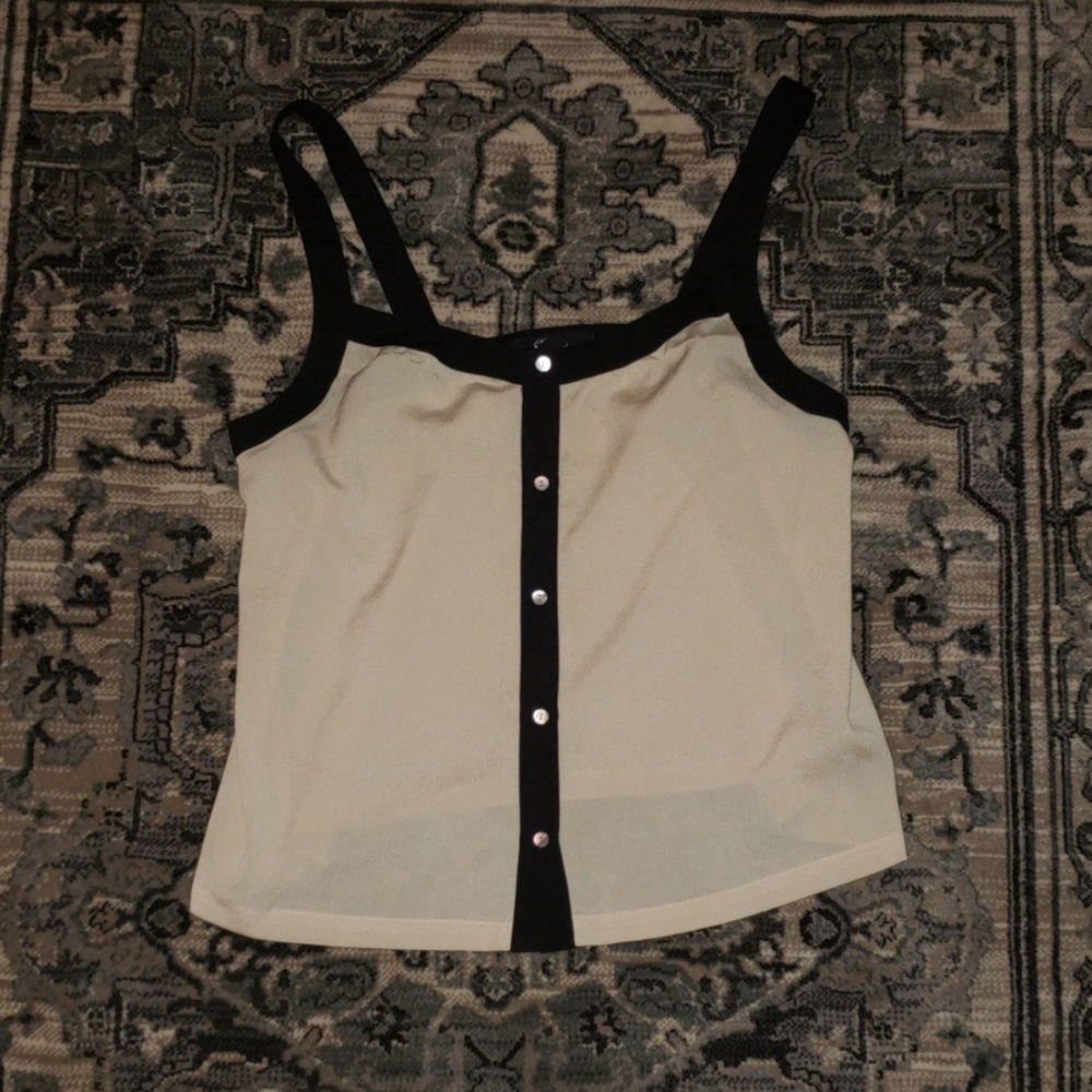 Ivory silk blouse